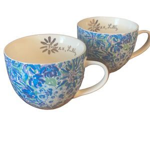 Lily Pulitzer coffee mugs